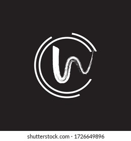 Logotipo de letra W vectorial premium.Hermoso diseño de logotipo minimalista para marca, diseño de identidad elegante.
