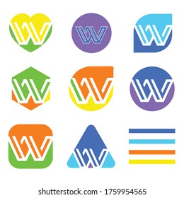 Premium Vector W Logoletter W Logo Stock Vector (Royalty Free ...