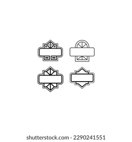 Premium Vector | Window Vintage logo	