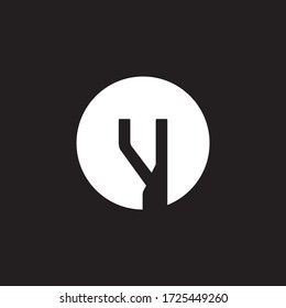 Premium Vector Y Letter Logo.Beautiful Minimalist Logotype design for branding,Elegant identity design.
