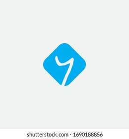 Premium Vector Y Logo.Beautiful Minimalist Logotype design for company branding.Elegant identity design.