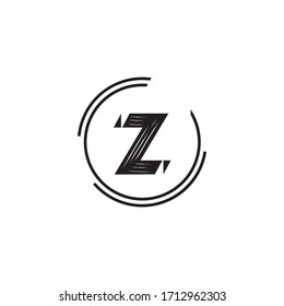 Premium Vector Z Letter Logo.Beautiful Minimalist Logotype design for branding,Elegant identity design.