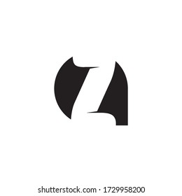 Logotipo de carta vectorial premium Z.Diseño de logotipo minimalista para marca,Diseño de identidad elegante.