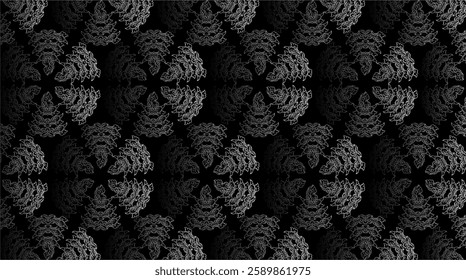 Premium Vectors | Abstract vector line background design with beautiful geometric shapes Black and white background vector 070