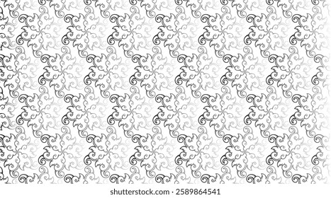 Premium Vectors | Abstract vector line background design with beautiful geometric shapes Black and white background vector 057