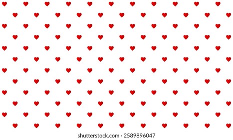 Premium Vectors | Seamless love heart pattern Background design. Vector illustration 09
