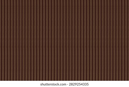 Premium Vertical Wood Slat Wall Background Texture with Modern Timber Batten Pattern and Linear Black Grooves for Interior Architectural Cladding