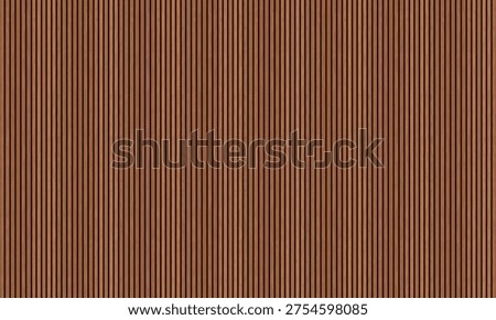 Premium Vertical Wood Slat Wall Background Texture with Modern Timber Batten Pattern and Linear Black Grooves for Interior Architectural Cladding and Minimalist Decor