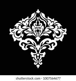 Premium  vintage baroque frame scroll ornament engraving border floral retro pattern antique style acanthus foliage swirl decorative design element filigree calligraphy - vector.