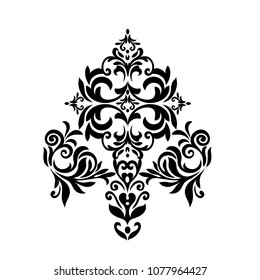 Premium vintage baroque frame scroll ornament engraving border floral retro pattern antique style acanthus foliage swirl decorative design element filigree calligraphy - vector.