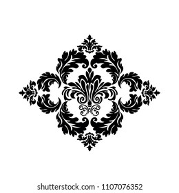 Premium vintage baroque frame scroll ornament engraving border floral retro pattern antique style acanthus foliage swirl decorative design element filigree calligraphy - vector.