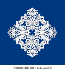 Premium vintage baroque frame scroll ornament engraving border floral retro pattern antique style acanthus foliage swirl decorative design element filigree calligraphy - vector.