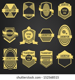 Premium Vintage Label Set