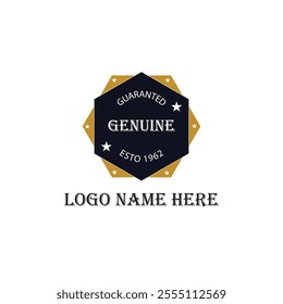 premium Vintage logo for illustrator