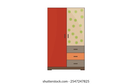 Premium wardrobe nice design vector illustration for use.