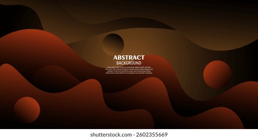 Premium wave abstract background with soft gradient colors and dynamic shadows. Vector background for wallpaper.