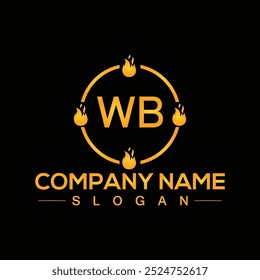 Diseño de logotipo único y creativo de Premium WB para su negocio