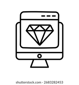 Premium Website Doodle ícone EPS 10 Arquivo