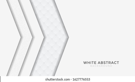 Premium white abstract background isolated on white textured background. premium vector. EPS 10