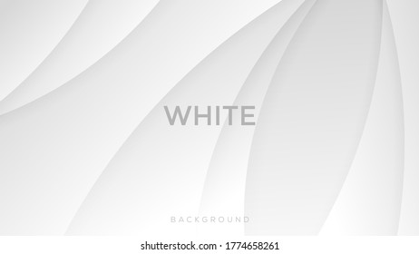 Fondo de color blanco premium con sombra dinámica en el fondo. fondo vectorial. Eps10