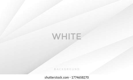 Fondo de color blanco premium con sombra dinámica en el fondo. fondo vectorial. Eps10