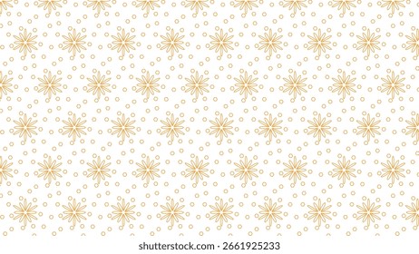 Premium White and Gold Seamless Geometric Pattern with Fine Star and Diamond Details – Elegant Abstract Vector for Wedding Invitations and Luxe Design