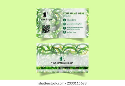 Premium wonderful business card design template