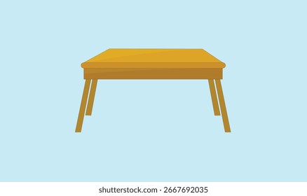 Premium wooden table vector design. 