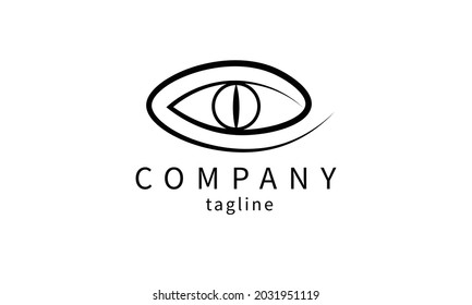 Premiun vector eye logo, icon design