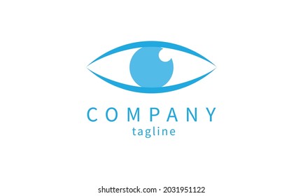 Logo del ojo del vector de premiación, diseño de iconos
