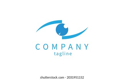 Logo del ojo del vector de premiación, diseño de iconos