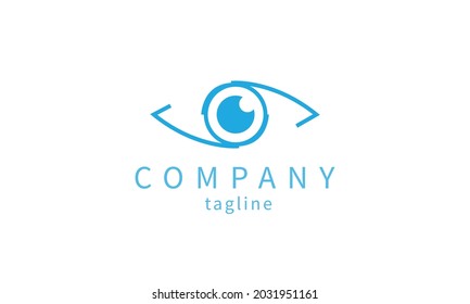 Premiun vector eye logo, icon design