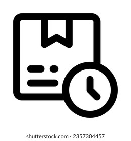 preorder icon for your website, mobile, presentation, and logo design.