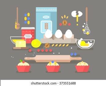 Preparation of baking ingredients