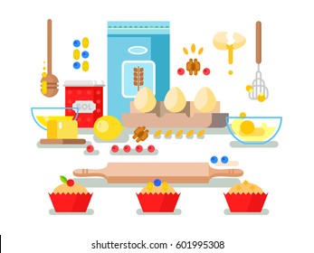 Preparation of baking ingredients