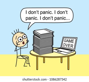 Preparation for the exam.