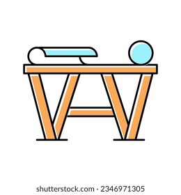 preparation for gluing wallpaper color icon vector. preparation for gluing wallpaper sign. isolated symbol illustration