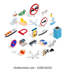 Preparation icons set. Isometric set of 25 preparation vector icons for web isolated on white background