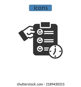 preparation icons  symbol vector elements for infographic web