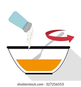preparation instructions icon design, vector illustration eps10 graphic 