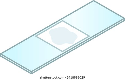 A Preparation Isolated Vector Illustration