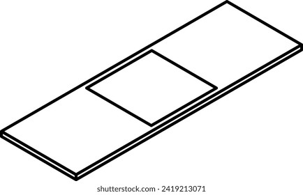 A Preparation Isolated Vector Illustration