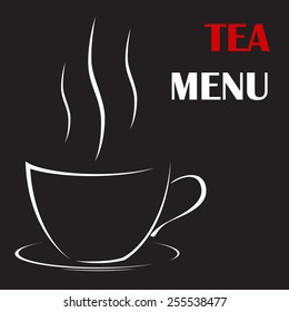 Preparation for tea or coffee menu.