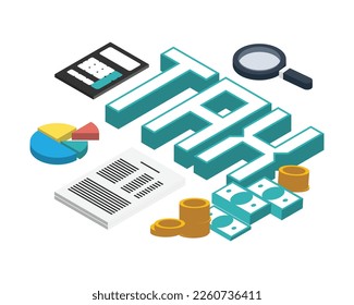 preparation of Year end tax to calculate and submit your income tax yearly