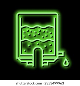 preparar la concentración del vector del signo de la luz del neón del queso. preparar ilustración del queso de concentración