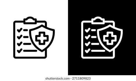 Preparado con diseño de conjunto de iconos