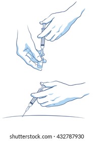 preparing medicine instruction