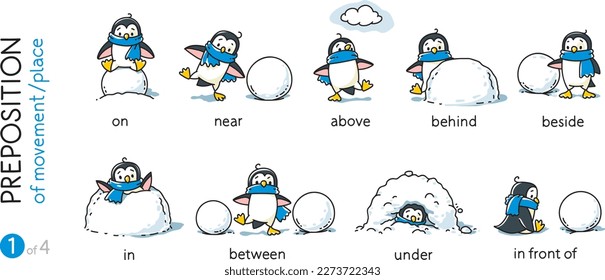 Vorstellung des Ortes. Funny Pinguins Cartoset