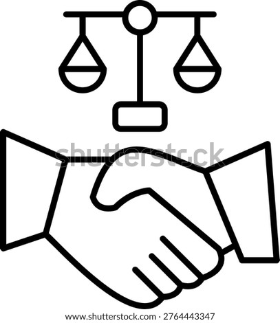 Prerogatives Icon Vector Element line icon design vector icons