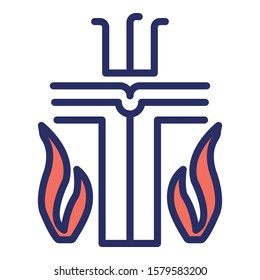 
Presbyterianism Isolated Vector icon which can easily modify or edit
